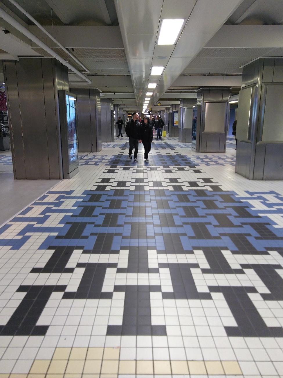 Amsterdam Centraal Slegers Mozaiek