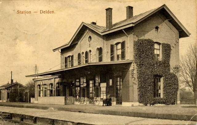 Station Delden rond 1930